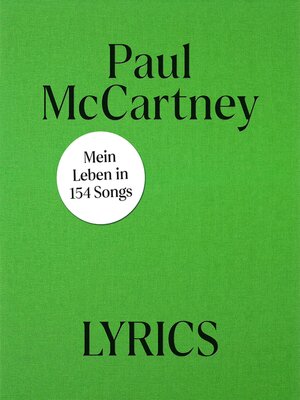 cover image of Lyrics Deutsche Ausgabe